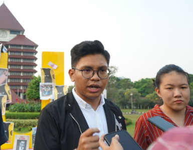 Foto : Melki Sedek Huang (Eks Ketua BEM UI) Foto : Melki Sedek Huang (Eks Ketua BEM UI)